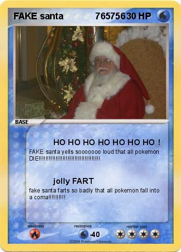 Pokemon FAKE santa             765756