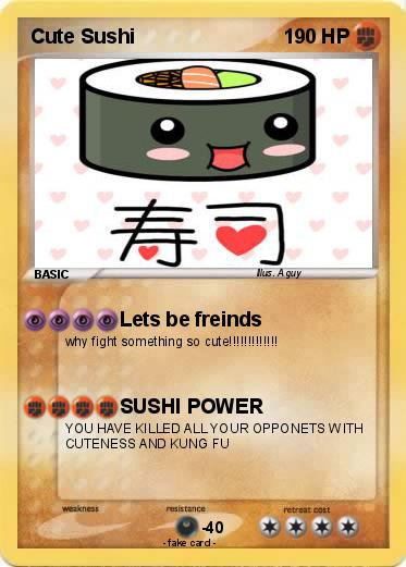 Pokemon Cute Sushi