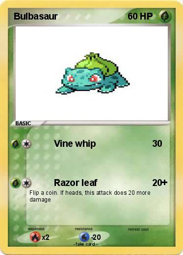 Pokemon Bulbasaur