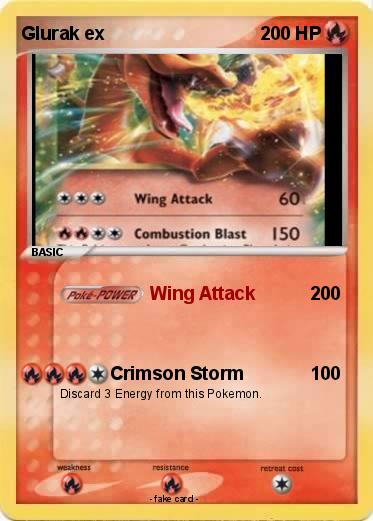 Pokemon Glurak ex