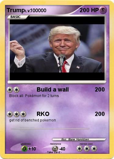 Pokemon Trump
