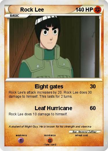Pokemon Rock Lee