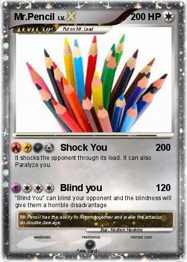 Pokemon Mr.Pencil