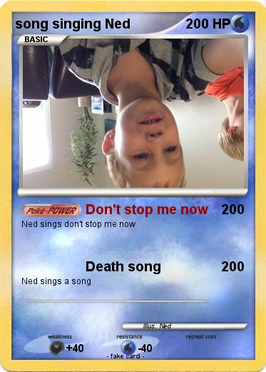 Pokemon song singing Ned