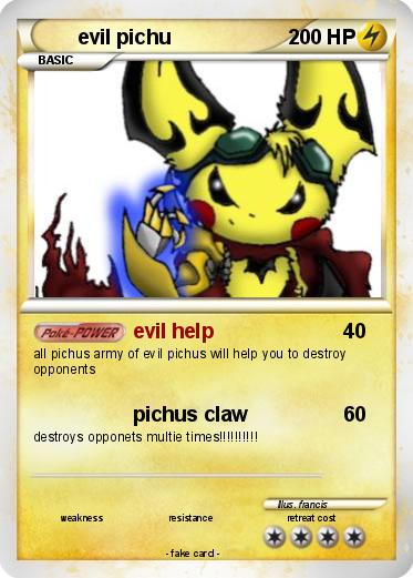 Pokemon evil pichu