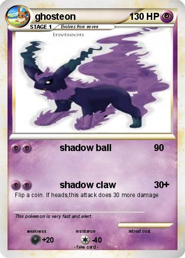 Pokemon ghosteon