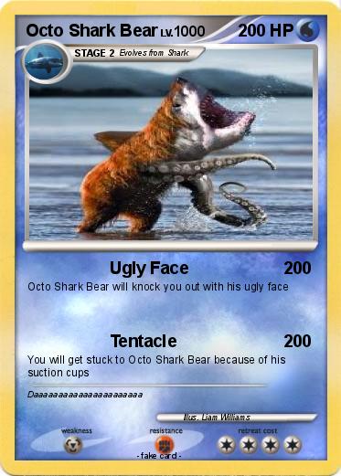 Pokemon Octo Shark Bear