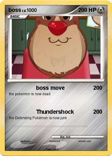 Pokemon boss
