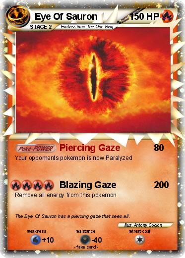 Pokemon Eye Of Sauron