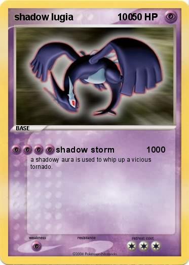 Pokemon shadow lugia                 100