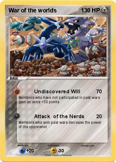 Pokemon War of the worlds