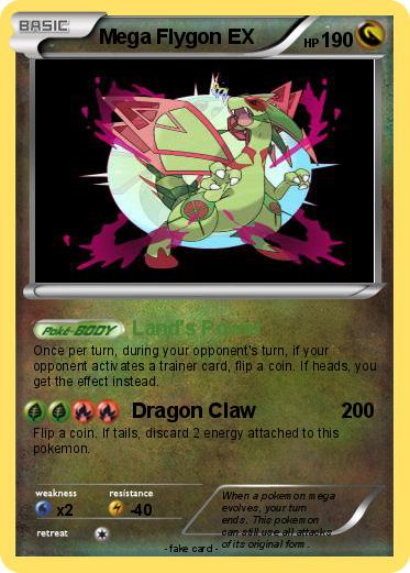 Pokemon Mega Flygon EX