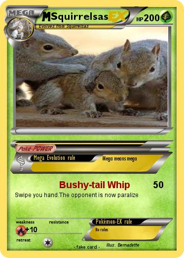 Pokemon Squirrelsas