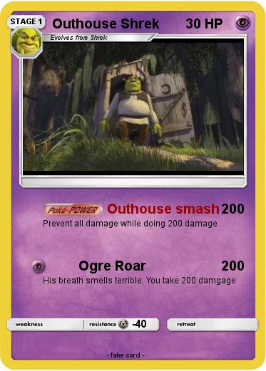 Pokemon Outhouse Shrek