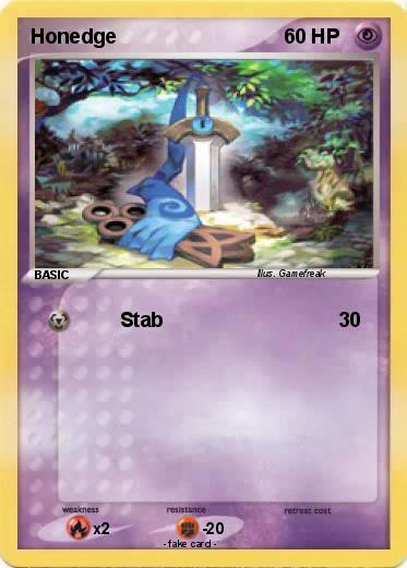 Pokemon Honedge