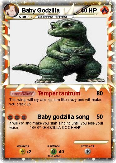 Pokemon Baby Godzilla