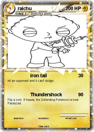 Pokemon raichu