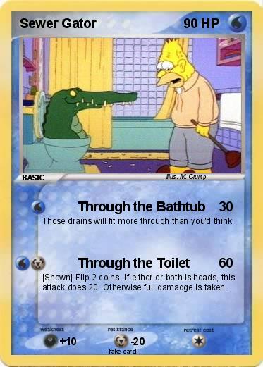 Pokemon Sewer Gator