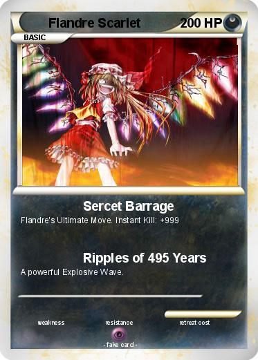 Pokemon Flandre Scarlet