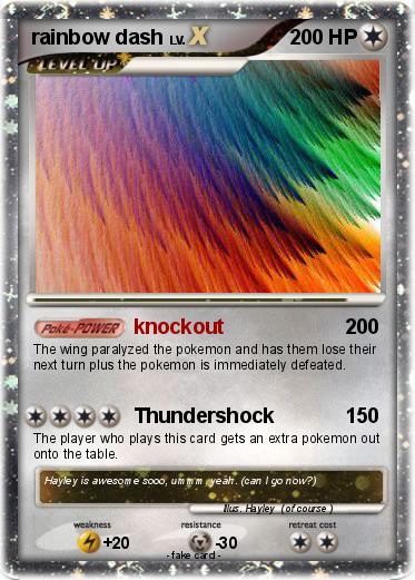 Pokemon rainbow dash