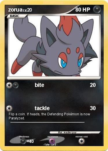 Pokemon zorua