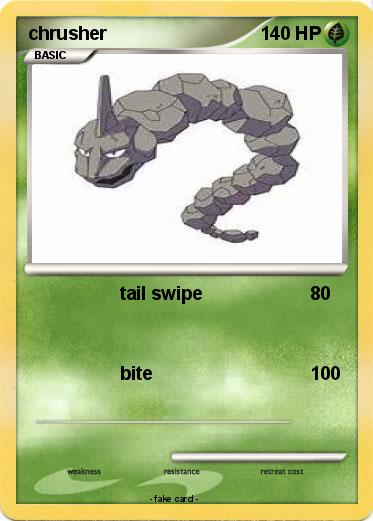 Pokemon chrusher