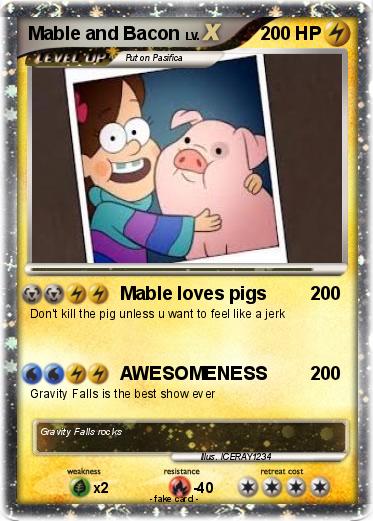 Pokemon Mable and Bacon