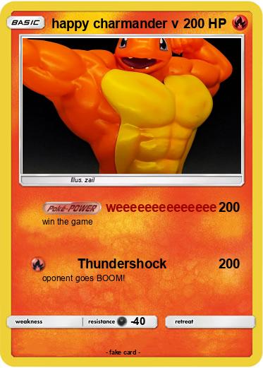 Pokemon happy charmander v