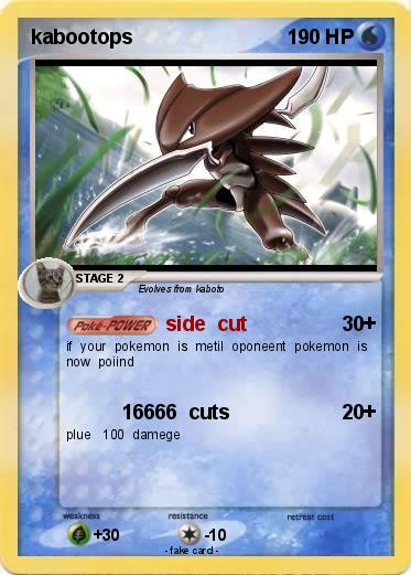 Pokemon kabootops