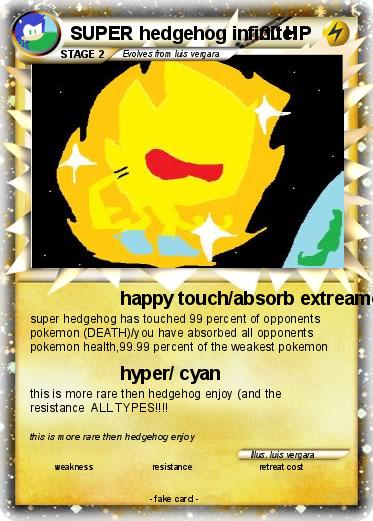 Pokemon SUPER hedgehog infinite!