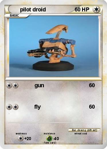 Pokemon pilot droid