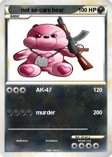 Pokemon not so care bear