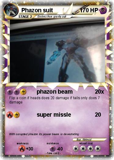 Pokemon Phazon suit