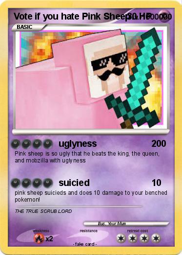 Pokemon Vote if you hate Pink Sheep