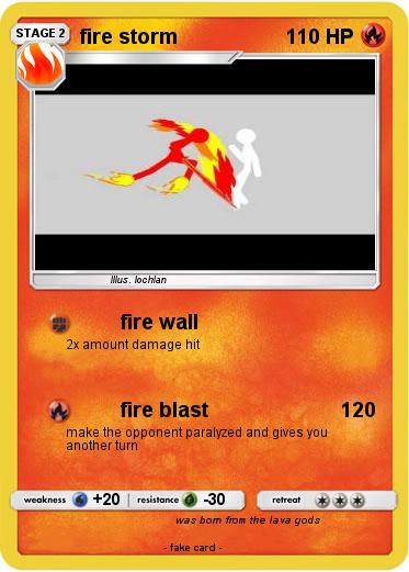 Pokemon fire storm