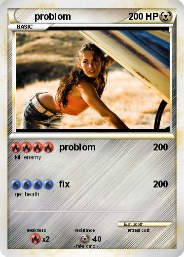 Pokemon problom
