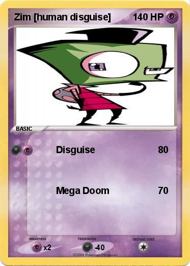 Pokemon Zim [human disguise]