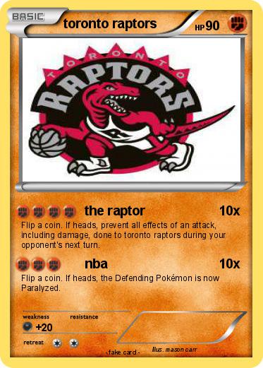 Pokemon toronto raptors