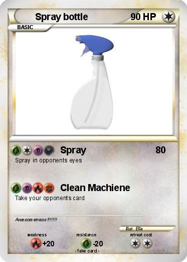 Pokemon Spray bottle