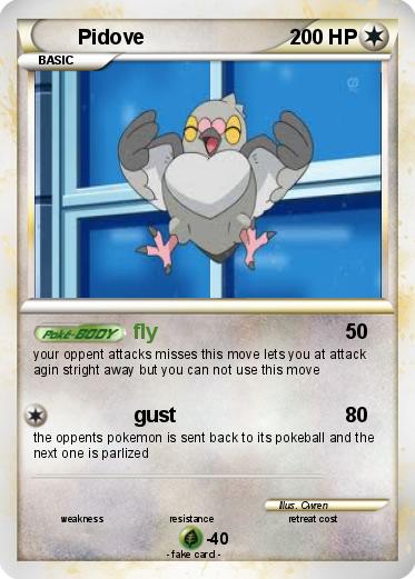 Pokemon Pidove