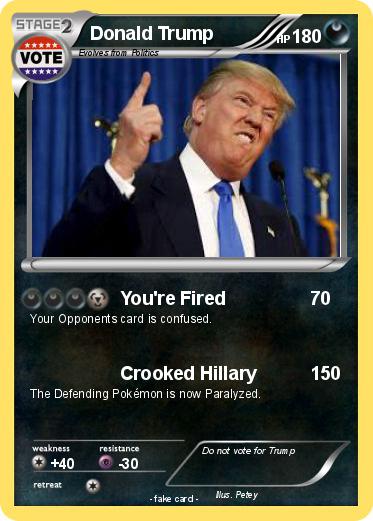 Pokemon Donald Trump