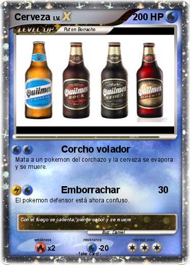 Pokemon Cerveza