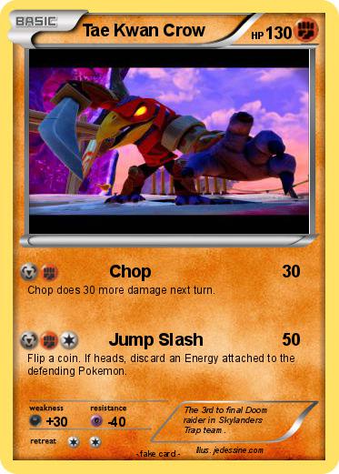 Pokemon Tae Kwan Crow
