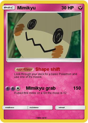 Pokemon Mimikyu