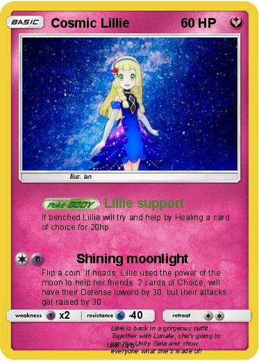 Pokemon Cosmic Lillie
