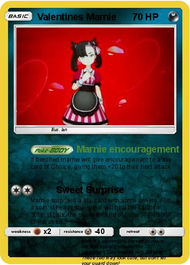 Pokemon Valentines Marnie