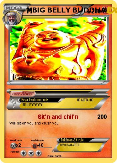 Pokemon BIG BELLY BUDDHA