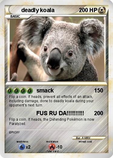 Pokemon deadly koala