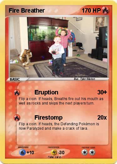 Pokemon Fire Breather
