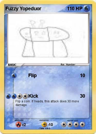 Pokemon Fuzzy Yopeduor